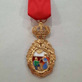 Орден «Святой Изабеллы» придворный женский орден Португалии (муляж)